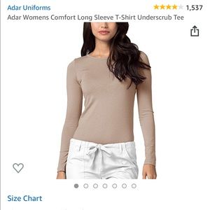 Adar Long Sleeve Beige Shirt